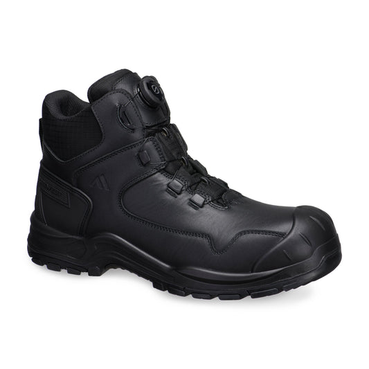 Portwest FC38 Composite Leather Ankle Safety Boots S3S in Black