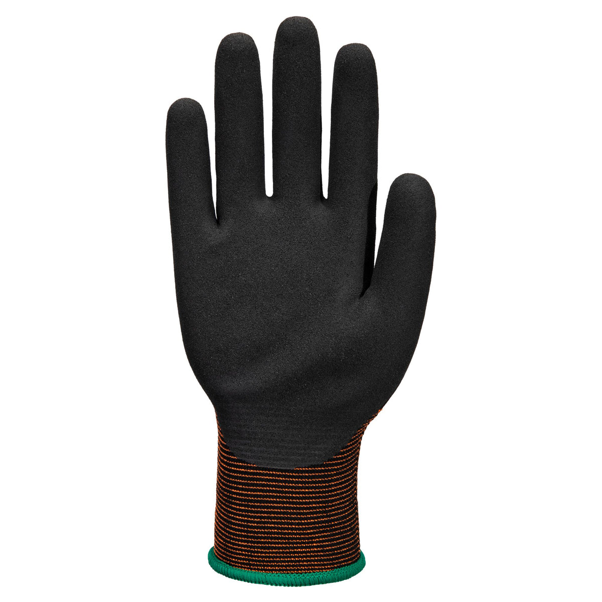 Portwest A373 GP Grip 18 Latex Sandy Work Gloves in Black