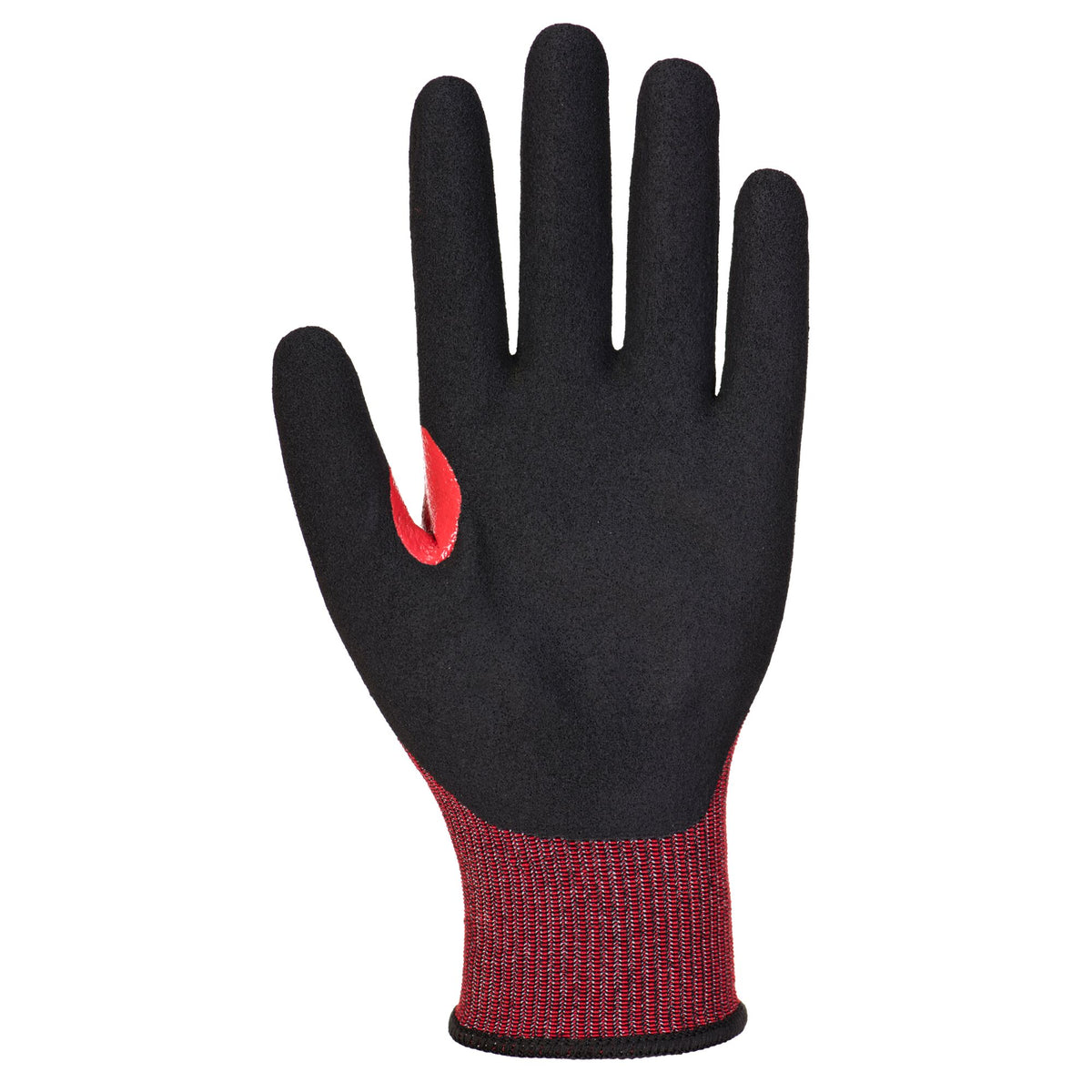 Portwest A673 CS Cut F18 Nitrile Cut Resistant Gloves in Black
