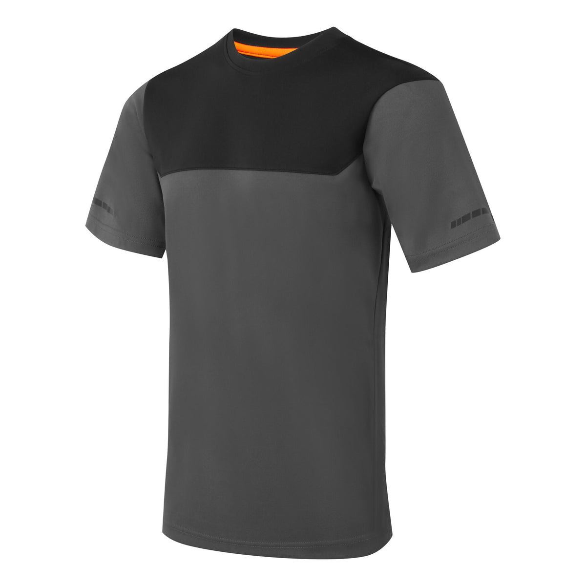 Portwest EV4 EV411 Lightweight Short Sleeve Work T-Shirt in Metal Grey