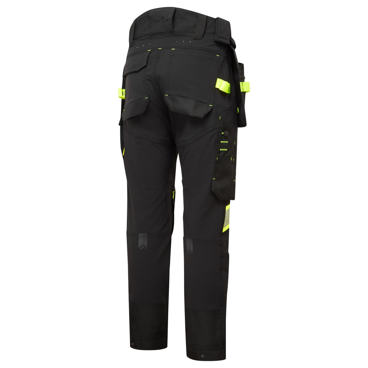 Portwest EV4 EV440 Stretch Detachable Holster Work Trousers in Black