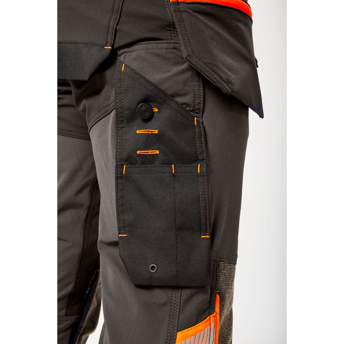 Portwest EV4 EV440 Stretch Detachable Holster Work Trousers, close-up detail