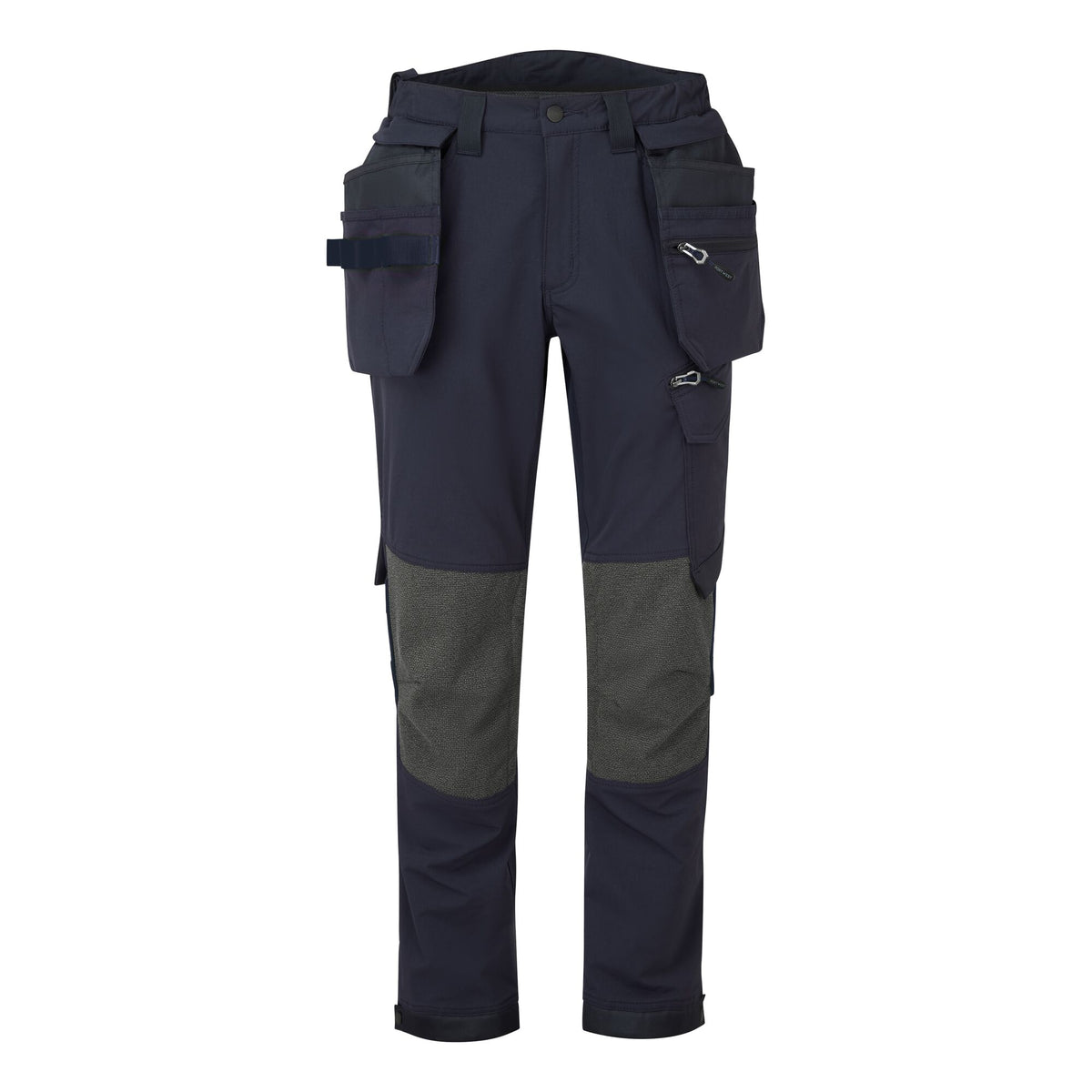 Portwest EV4 EV440 Stretch Detachable Holster Work Trousers in Navy