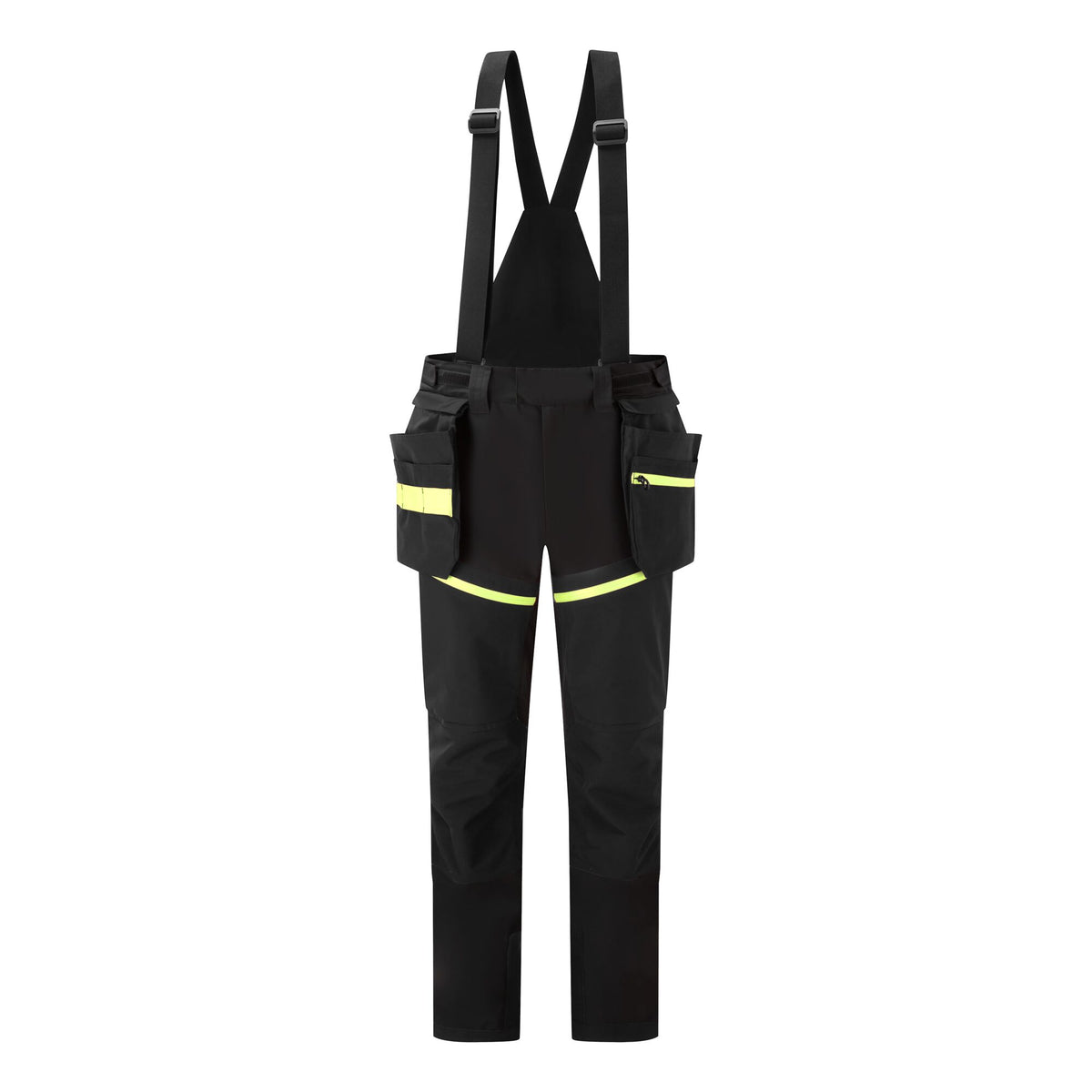 Portwest EV4 EV443 Waterproof Stretch Shell Trousers in Black