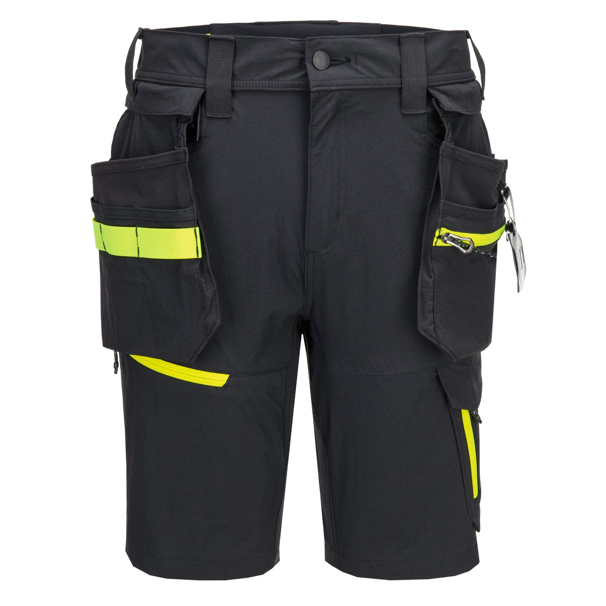 Portwest EV4 EV444 Lightweight Stretch Holster Work Shorts in Black