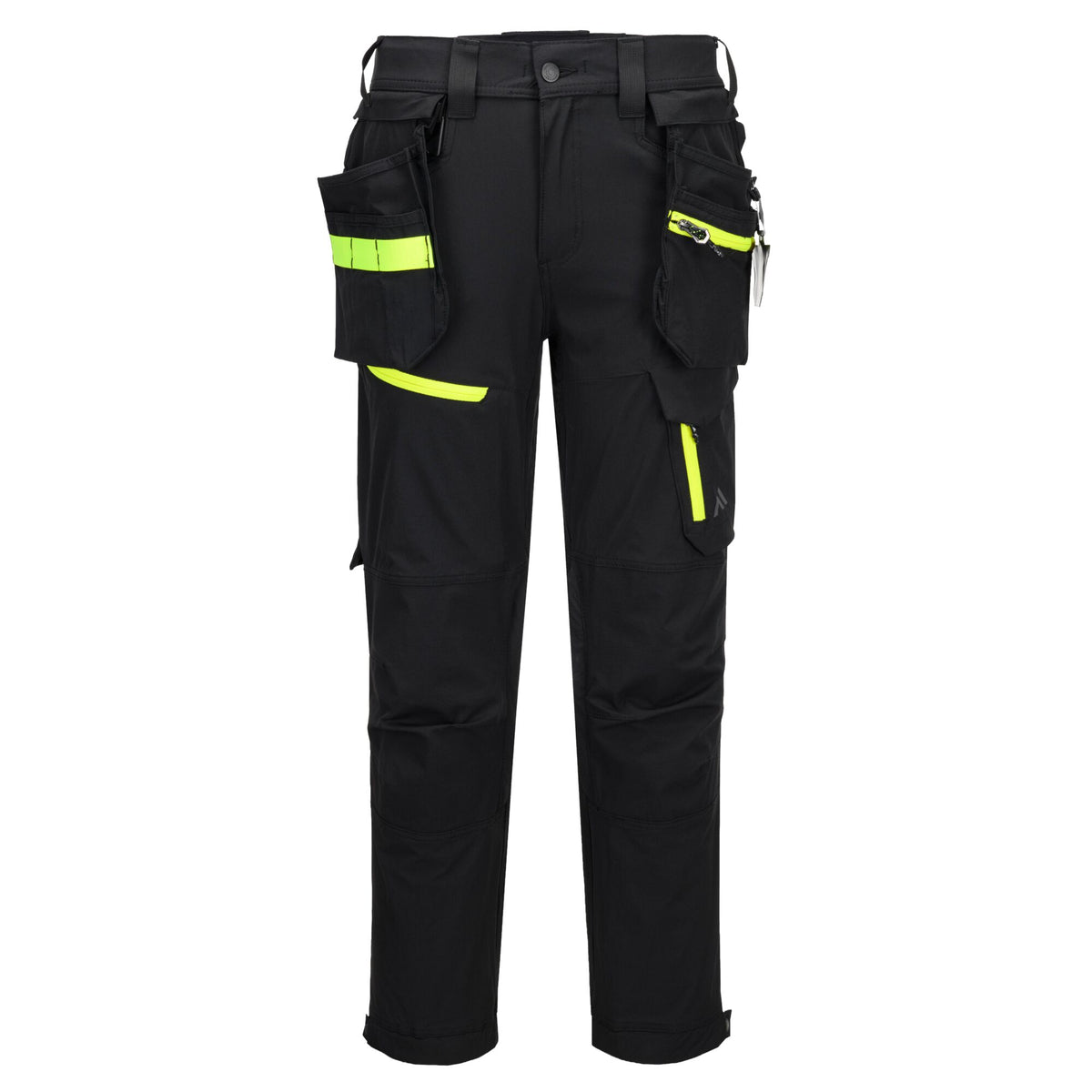 Portwest EV4 EV446 Lightweight Detachable Holster Work Trousers in Black