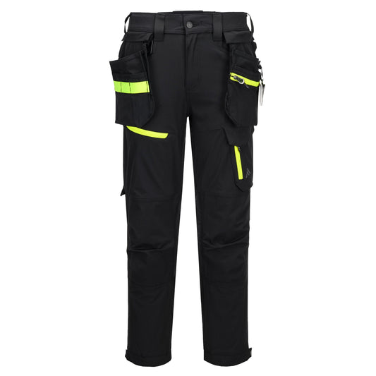 Portwest EV4 EV446 Lightweight Detachable Holster Work Trousers in Black