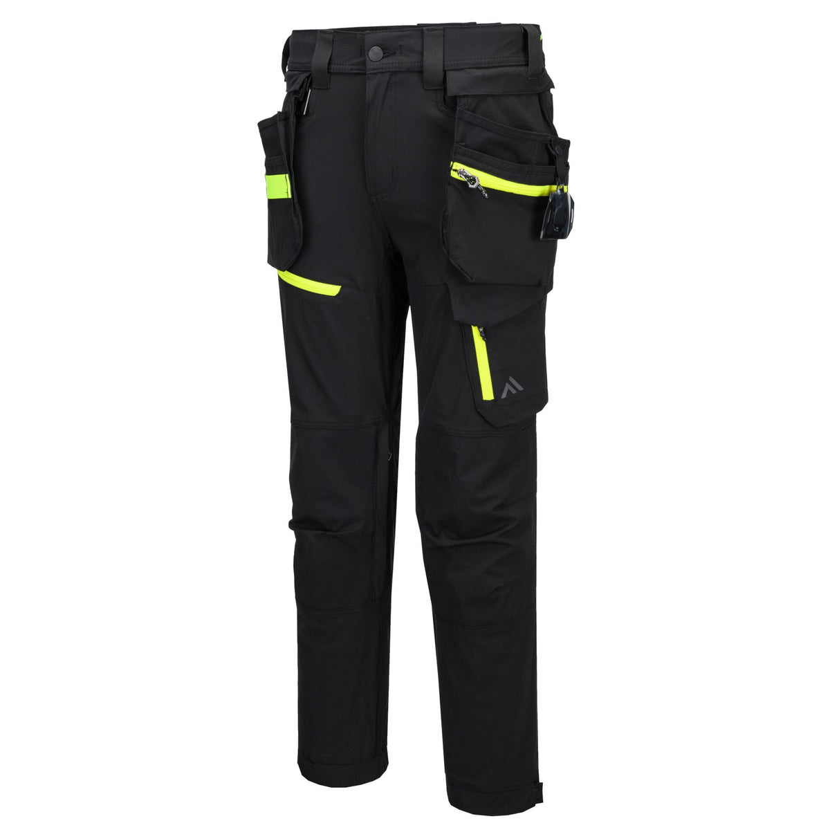 Portwest EV4 EV446 Lightweight Detachable Holster Work Trousers in Black