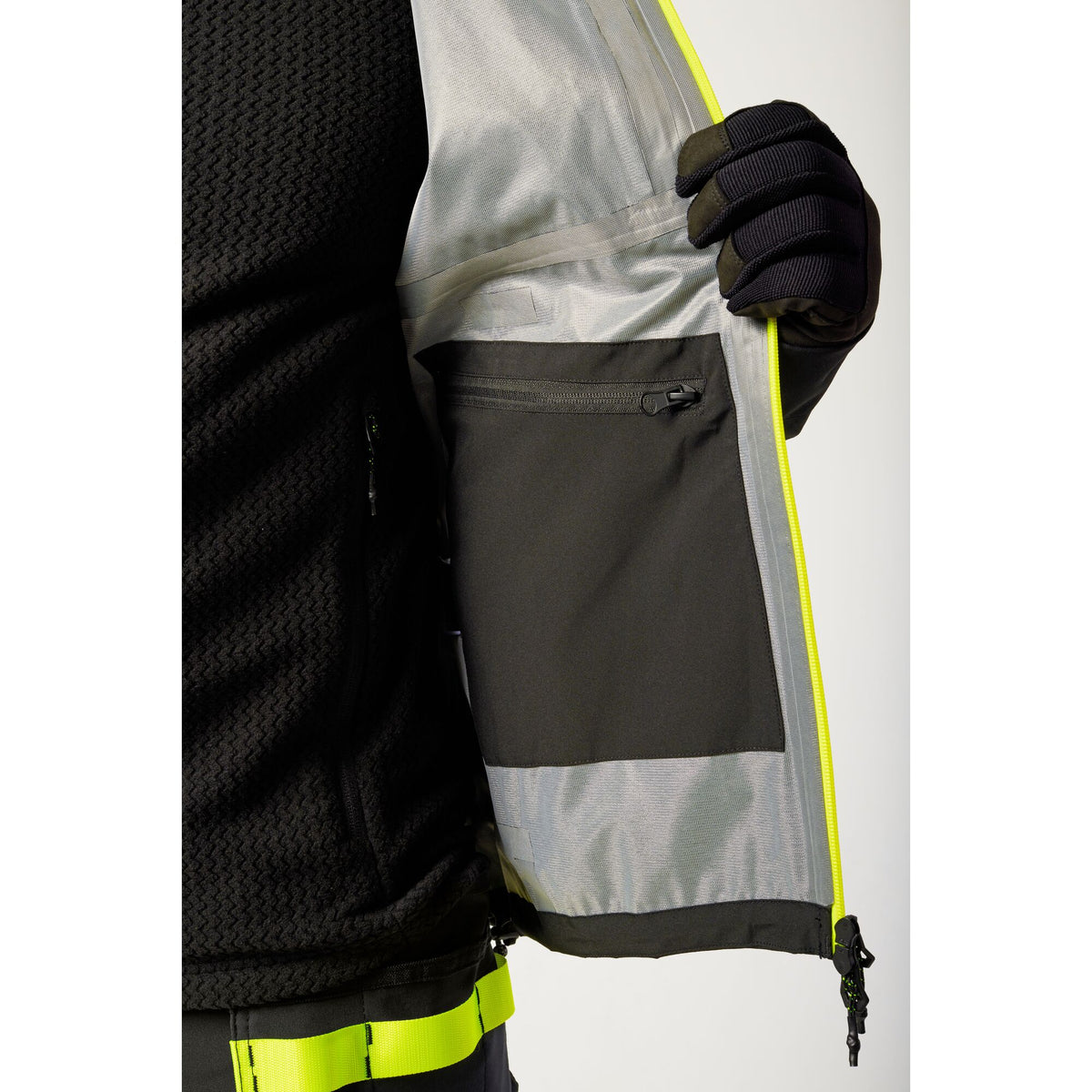 Portwest EV4 EV460 Waterproof Shell Jacket (3L), close-up detail