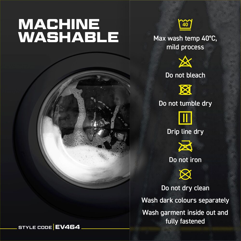Portwest EV4 EV464 Softshell Bomber Work Jacket (3L), feature infographic