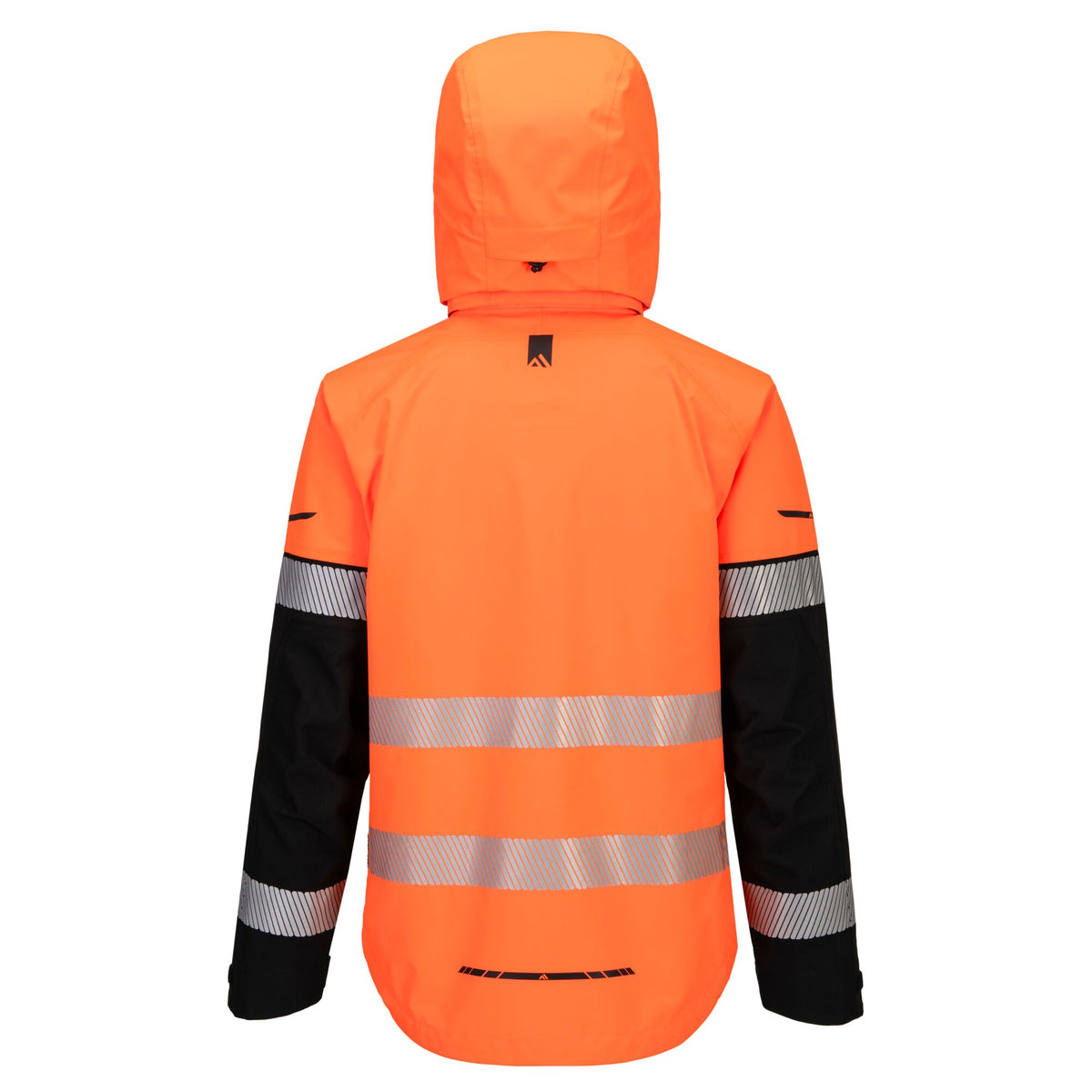 Portwest EV4 EV465 Hi-Vis Class 2 Waterproof Shell Jacket (3L) in Orange/Black