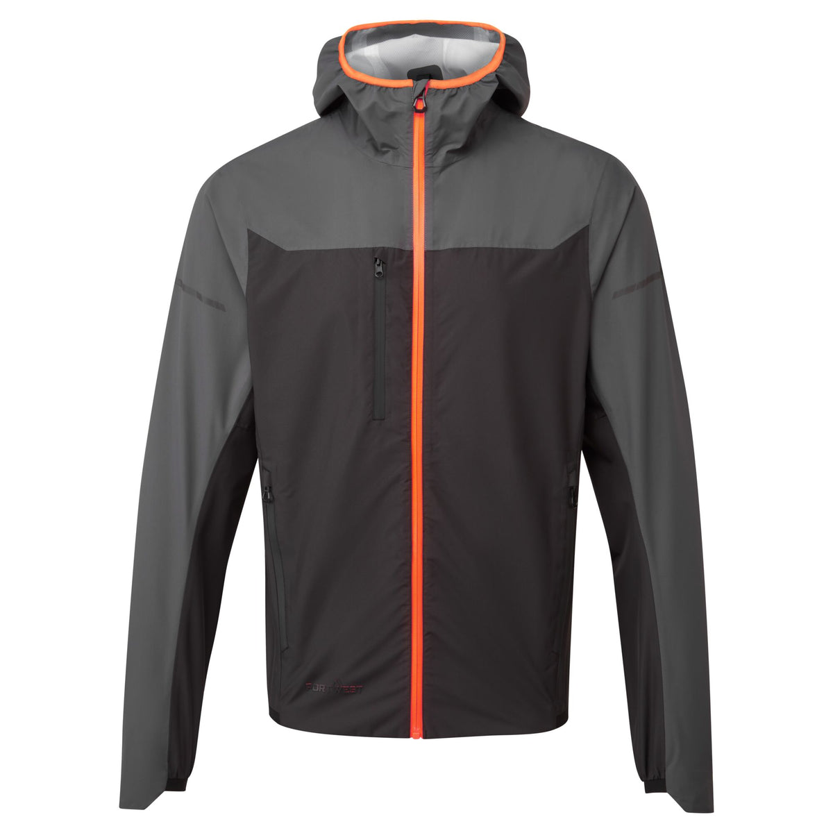Portwest EV4 EV466 Packable Waterproof Jacket in Metal Grey