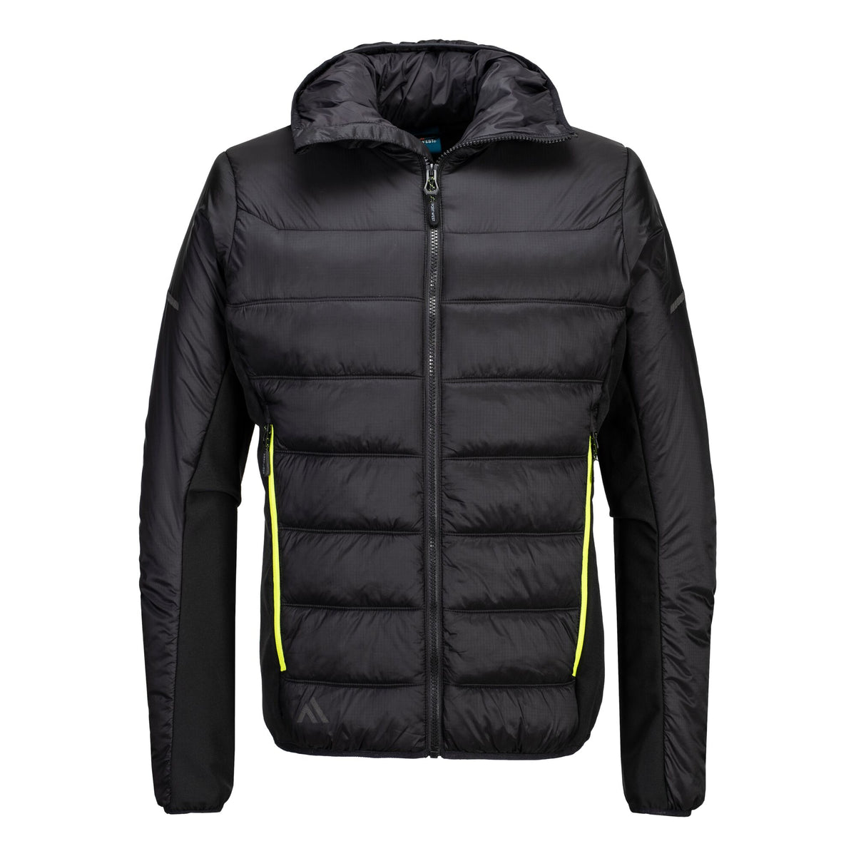 Portwest EV4 EV471 Insulated Baffle Puffer Jacket in Black