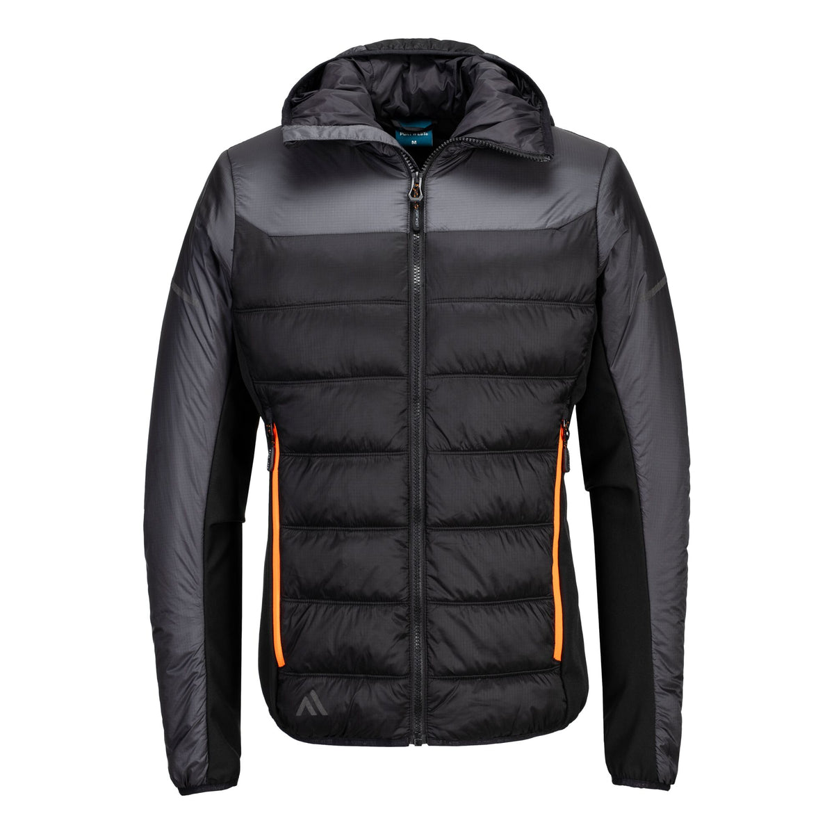 Portwest EV4 EV471 Insulated Baffle Puffer Jacket in Metal Grey