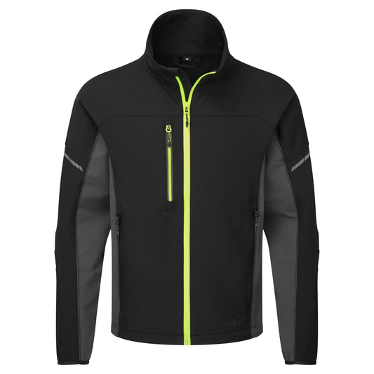Portwest EV4 EV475 Stretch Work Jacket in Black