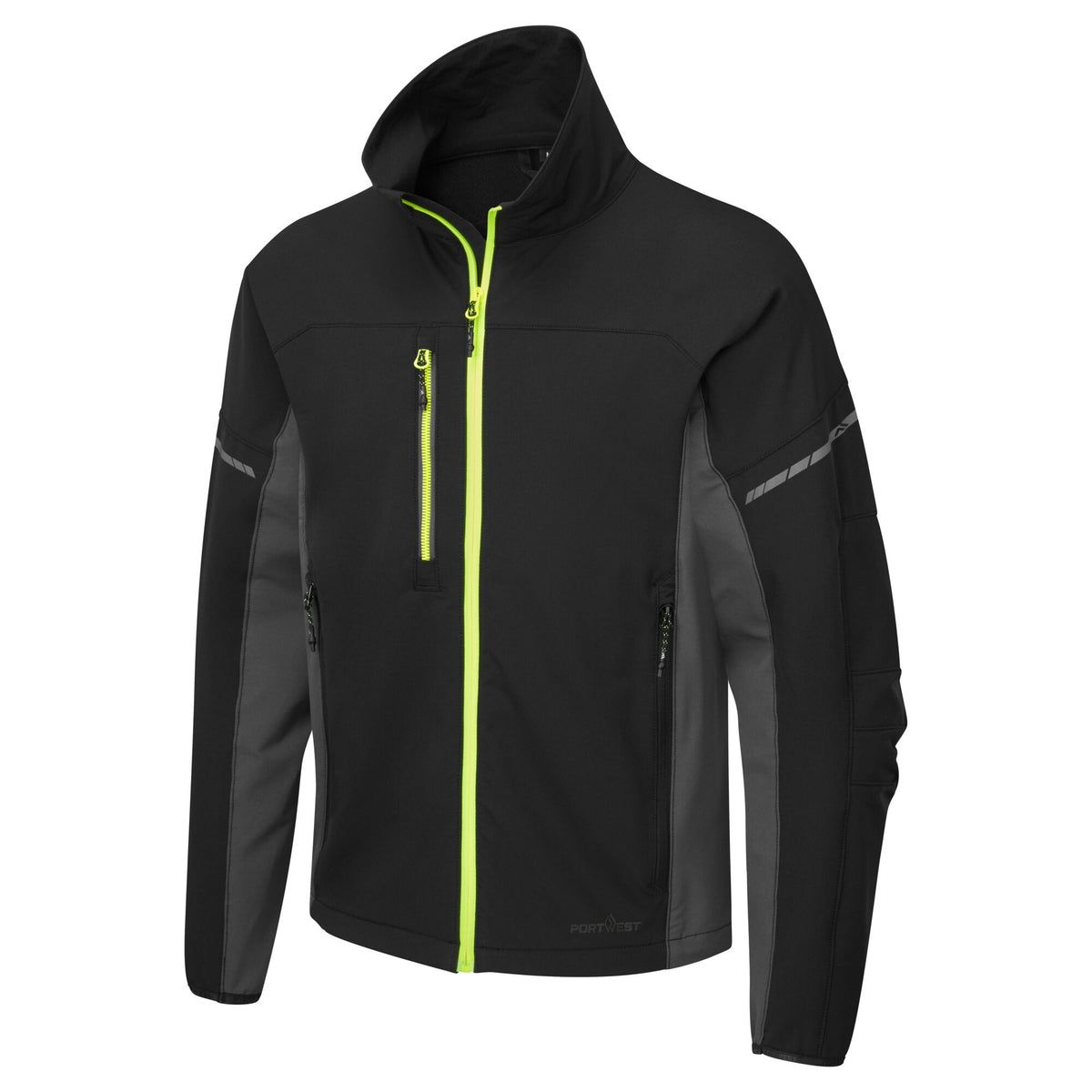 Portwest EV4 EV475 Stretch Work Jacket in Black