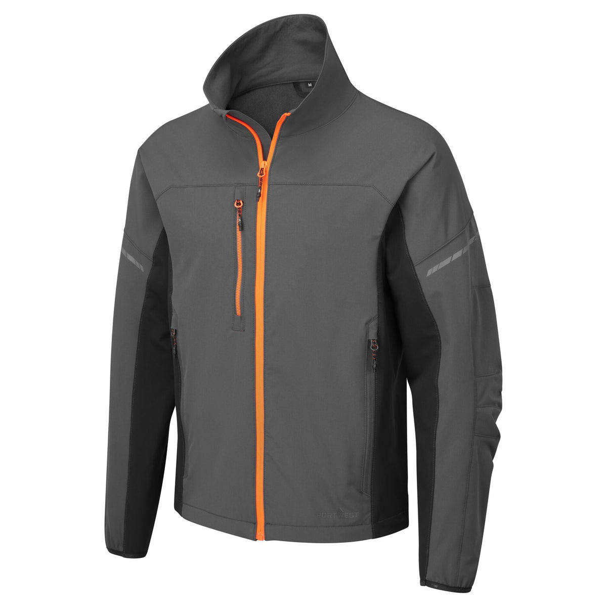 Portwest EV4 EV475 Stretch Work Jacket in Metal Grey