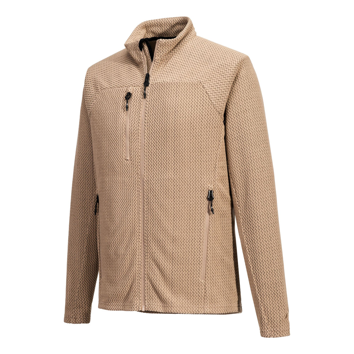 Portwest EV4 EV480 Textured Stretch Work Fleece in Khaki