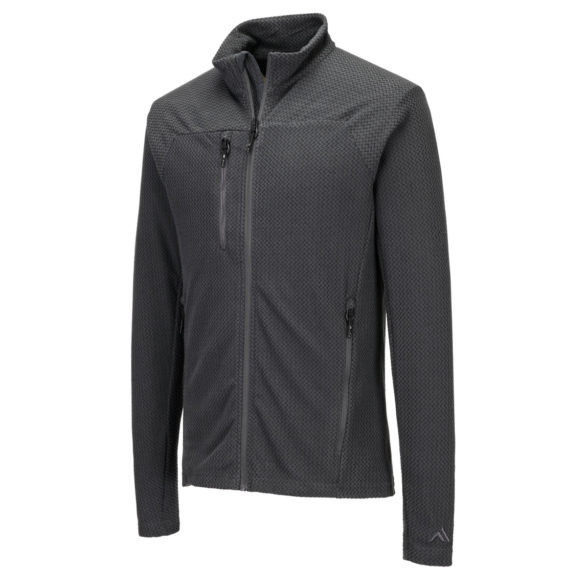 Portwest EV4 EV480 Textured Stretch Work Fleece in Metal Grey