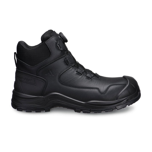 Portwest FC38 Composite Leather Ankle Safety Boots S3S in Black