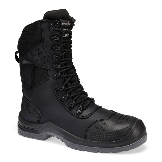 Portwest FV03 Composite Leather High Safety Boots S7L in Black