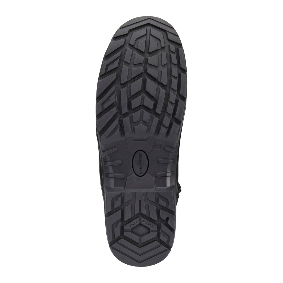 Portwest FV03 Composite Leather High Safety Boots S7L in Black