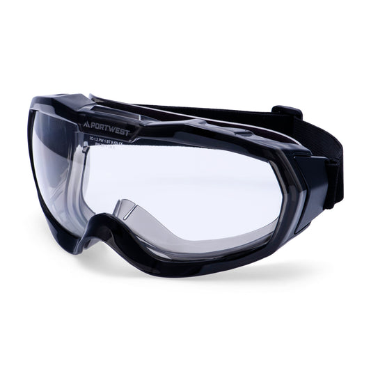 Portwest PS67 Ultra Safe Light Unvented Safety Goggles, Clear lens