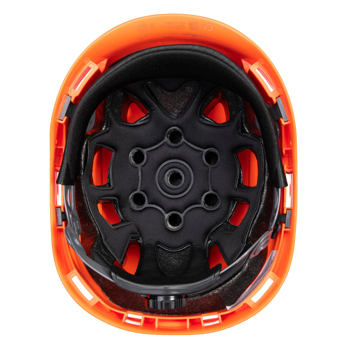 Portwest PS73 Height Endurance Mountaineer Safety Helmet in Orange