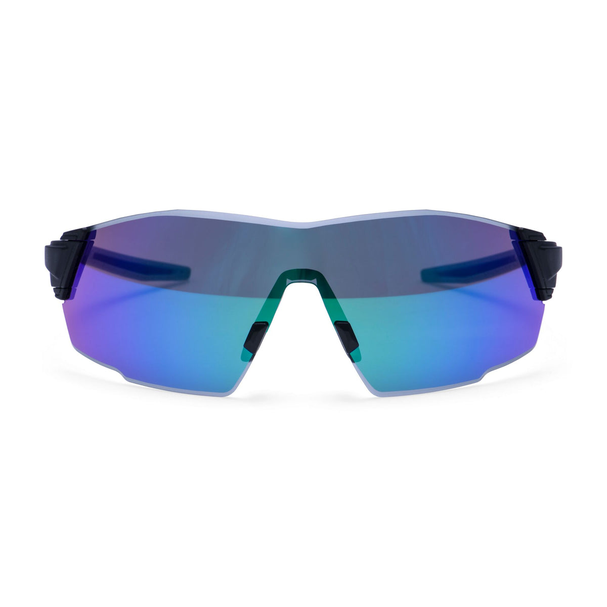 Portwest PT01 Sporty Shield Safety Glasses, Blue Mirror lens